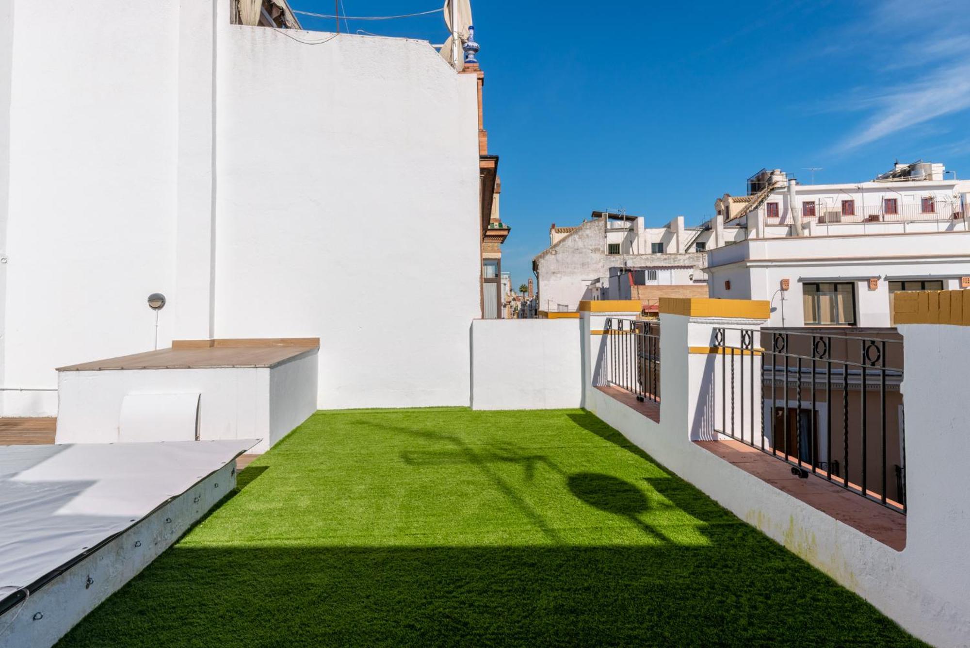 Santa Barbara Central Suites, Sevilla Kültér fotó